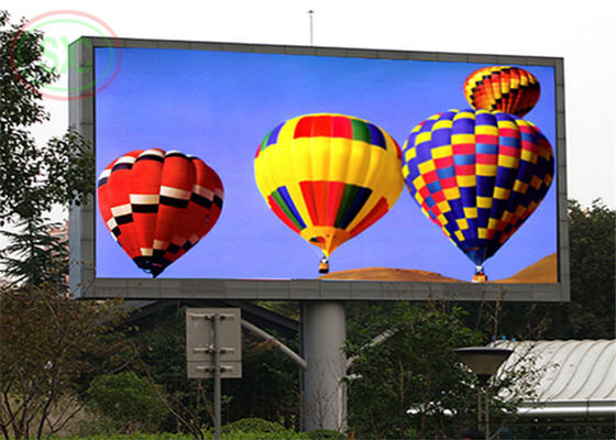 Exibição LED 3D de alta luminosidade de publicidade exterior P5 P6 P8 P10mm