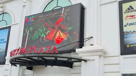 SCX LED P10 Panéis de exibição LED a cores exteriores 960*960mm para instalação fixa com alta definição