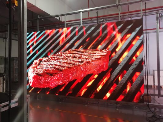Desenho de manutenção frontal Display LED a cores inteiras P3.9 para exibição e fácil manutenção