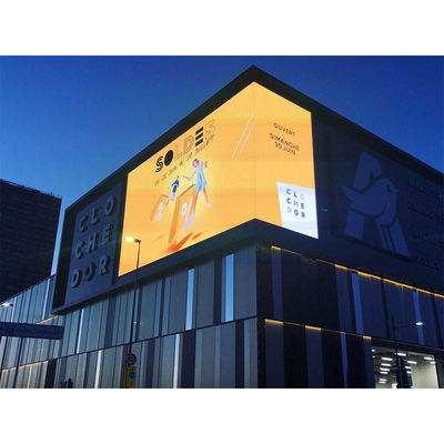 SCX Publicidade ao ar livre Mobile LED Display Screen P6 Waterproof Mounted