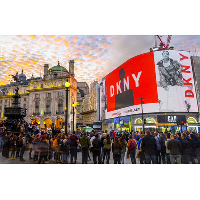 SCX Publicidade ao ar livre Mobile LED Display Screen P6 Waterproof Mounted