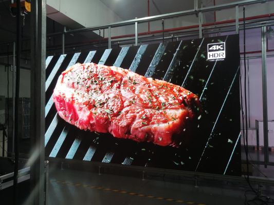 P4 Indoor Full Color LED Screen 512x512mm Fast Lock Light Thin LED Cabinet Panel para Display LED de Back Stage Alta taxa de atualização