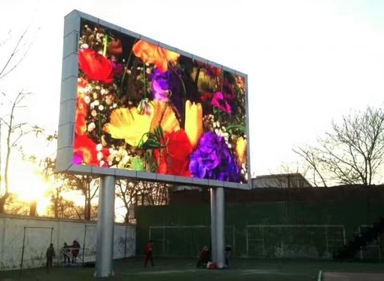 SCX LED IP65 Alto brilho P10 SMD Fixado Exterior Full Color Publicidade LED Display para requisitos de publicidade exterior