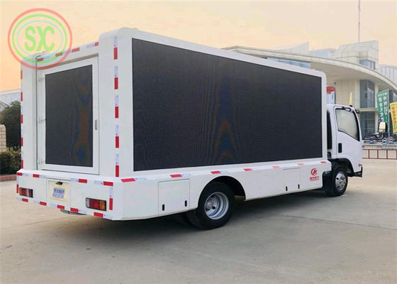 Autocarros para o exterior Waterproof LED Panfletos publicitários Full Color P5 Full Color Serviço frontal