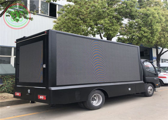 Três lados do sinal LED do caminhão-reboque exterior LED e tela LED de manutenção frontal