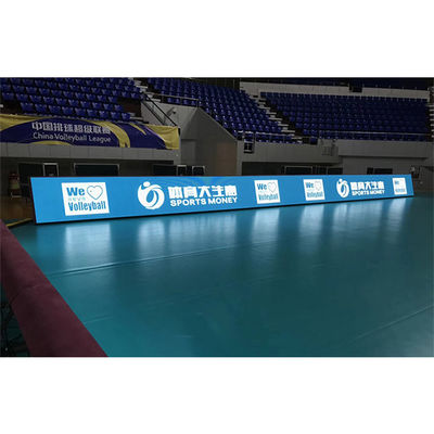 Armário de alumínio de fundição por impressão de cor IP65 LED de tela de exibição exterior Perímetro do estádio de futebol