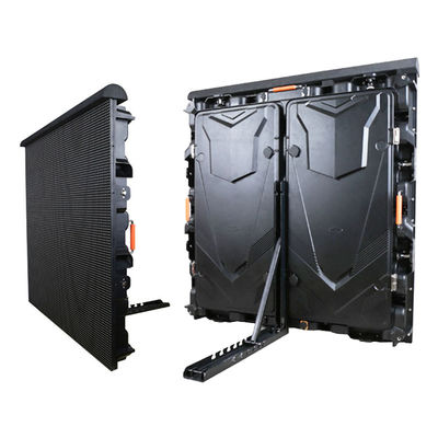 Armário de alumínio de fundição por impressão de cor IP65 LED de tela de exibição exterior Perímetro do estádio de futebol