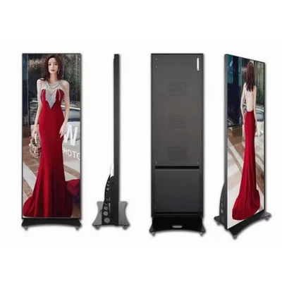 Indoor P2.5 Full Color Espelho LED Wireless USB 4G Smart Control Poster
