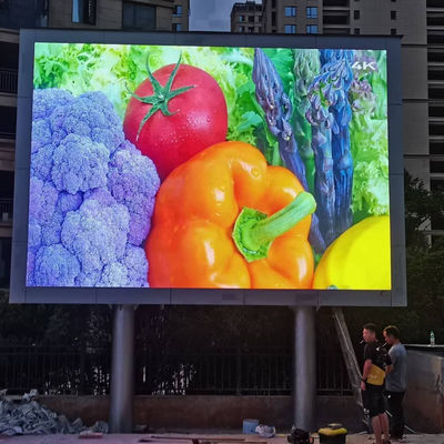 Quadro de avisos fixo impermeável exterior da exposição de diodo emissor de luz da tela SMD do vídeo da propaganda P8 fora da propaganda da casa