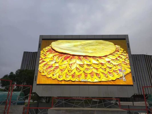 Quadro de avisos fixo impermeável exterior da exposição de diodo emissor de luz da tela SMD do vídeo da propaganda P8 fora da propaganda da casa