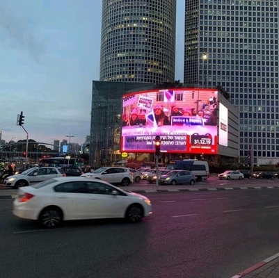Kingdigitals P6 impermeável exterior SMD3528 conduziu a exposição que a instalação fixa conduziu o anúncio da parede