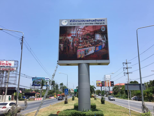 SCX LED Full Color Outdoor Fixed Installation Billboard Screen Video Wall P5 LED Display com cores verdadeiras e naturais