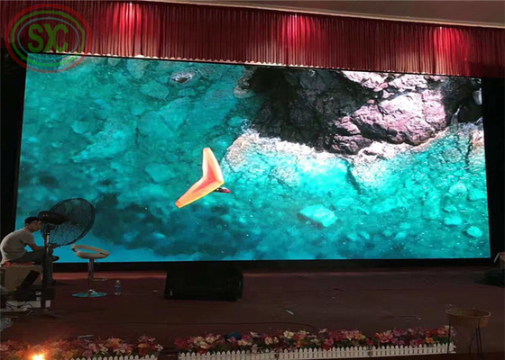 Display de vídeo LED de alta definição SMD P3.91 em cores completas