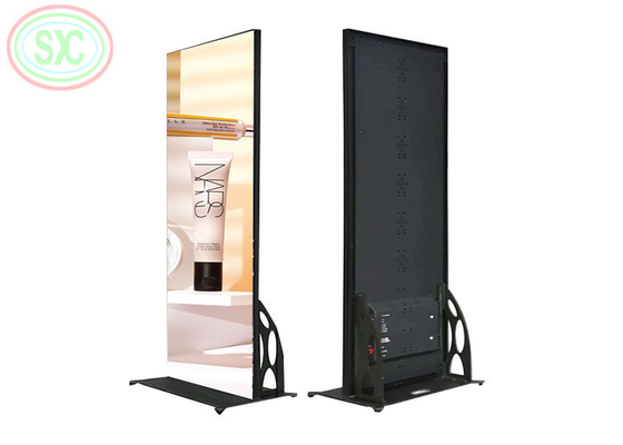 P2.5 Espelho SMD Full Color Interior 1000cd/m2 LED Video Poster Screen 640x640mm