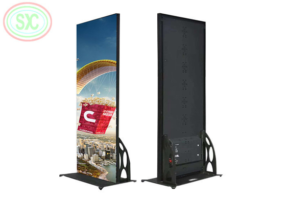 Cartão LED de 4K sem costura para piso interior