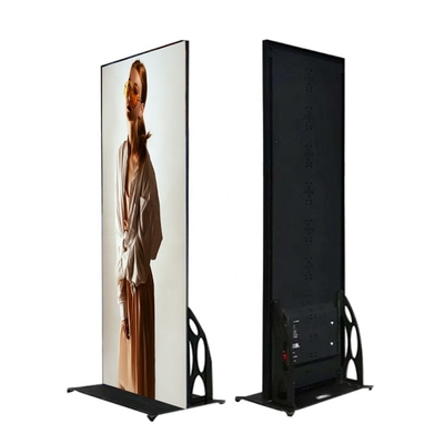 Indoor P2.5 Full Color Espelho LED Wireless USB 4G Smart Control Poster