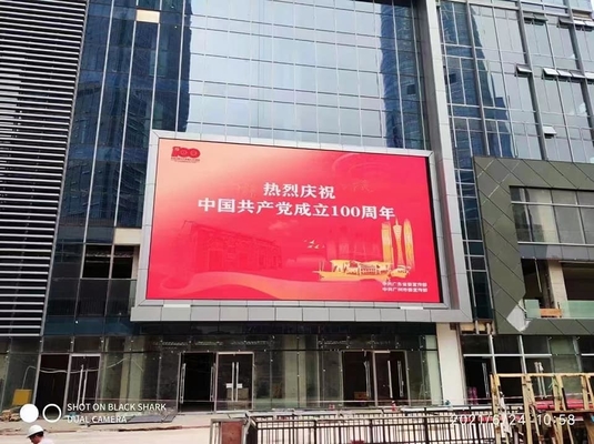 P6 P8 P10 Impotente para o exterior Publicidade fixa Ecrã de vídeo SMD LED Ecrã de outdoor Publicidade
