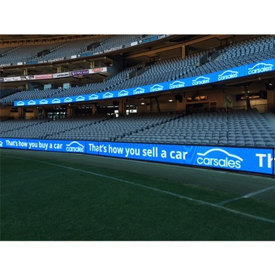Ecrã LED à prova d'água 320*160mm com 7500cd/m2 Brilho e classificação IP65 HD Ultra-Thin Stadium LED Die-Casting Aluminium