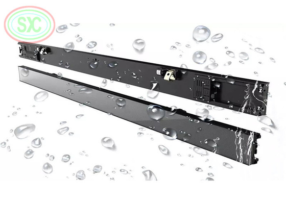 Exquisita LED sinal pequeno pixel passo X1.876 prateleira LED exibição LED tira para lojas ou supermercado