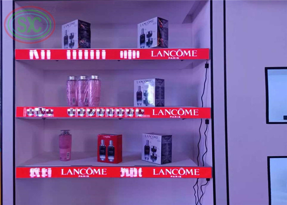 Exquisita LED sinal pequeno pixel passo X1.876 prateleira LED exibição LED tira para lojas ou supermercado