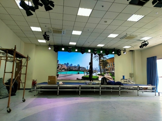 Bom design térmico Excelente dissipação de calor Interior Display LED Full Color 192x192Pixel SMD RGB P3