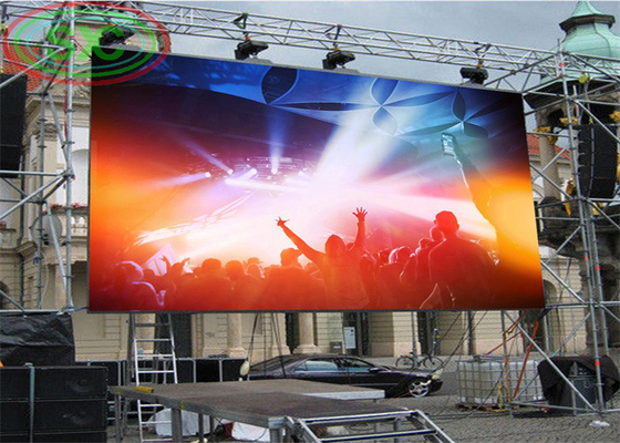 Teatro LED de fundo de palco LED exterior exibição de LED todo o equipamento montar fácil