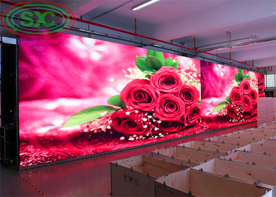 P4 Ultra-finho Fixado Interior Full-Colour 4k HD Video Wall/LED Display Indoor Full-Colour LED Display