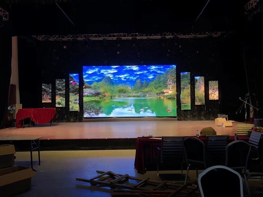 SCX LED Studio/Conferência/Igreja Instalar 2000nits Alto brilho KN-Light Kinglight Preto SMD2021 Indoor P3 LED Screen