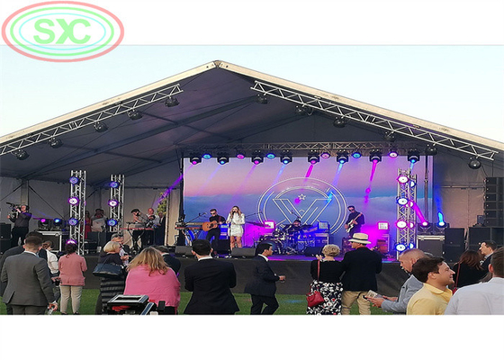 Ecrã LED de publicidade exterior IP65 à prova d'água P3 LED para atividades da igreja