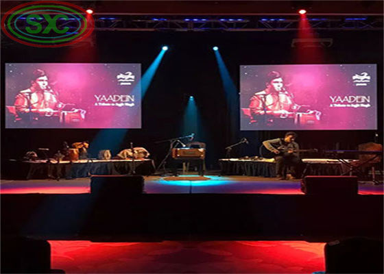Bom preço Evento Exterior de Alta Definição LED Localização de tela HD P4 Escenário de fundo LED tela de exibição on-line