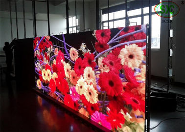 Ecrã de publicidade LED à prova d'água e à prova d'umidade Solid/Iron Box HD 250*250mm P4.81