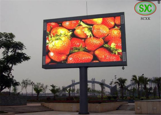 Bom preço Quadro de avisos conduzido P6 impermeável que anuncia a exposição conduzida exterior da cor completa on-line