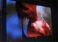 Exposição de diodo emissor de luz da cortina da exposição SMD5050 P37.5 do centro comercial, tela video do diodo emissor de luz