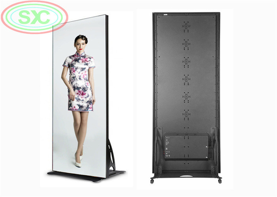 Ultra High Definition Advertising Vertical P2.5 P3 LED Poster Display Pode exibir