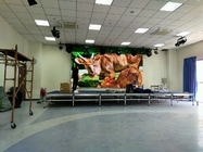 Painel de parede video conduzido exterior interno de alta resolução 500x500mm da tela de exposição P3.91