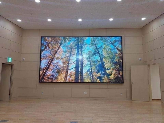 Apresentação de imagem clara e estável Display LED a cores inteiras para sala de reuniões e publicidade