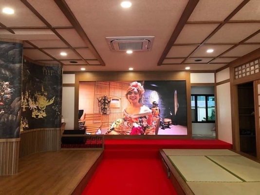 Apresentação de imagem clara e estável Display LED a cores inteiras para sala de reuniões e publicidade