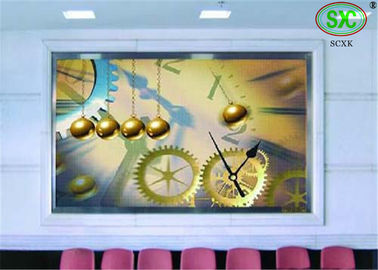 SMD3535 P2.5 Armário de alumínio de fundição por impressão em interiores Display LED a cores completas DC5V Módulo publicitário 160 * 160mm