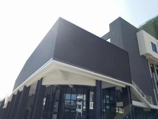 P6 exterior 192*192mm instalação fixa a cores inteiras LED display armazém à prova d'água publicidade LED