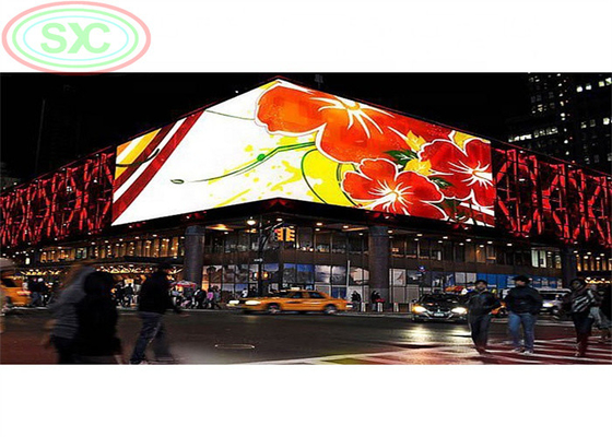 Ecrã LED gigante de parede 3D 4k LED sinal LED P10 LED para publicidade na mídia