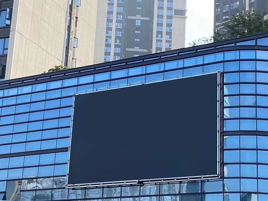 A cor completa exterior aberta do armário p10 do serviço traseiro impermeável de P10 ip65 conduziu a visualização ótica conduziu o painel 320* 160mm para o adverti