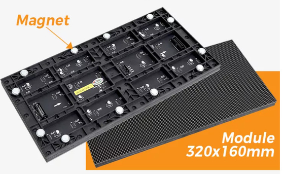 IP43 Indoor P2.5 High Definition GOB Led Screen Full Color 2200CD/Sqm Brilho de tela LED em interiores