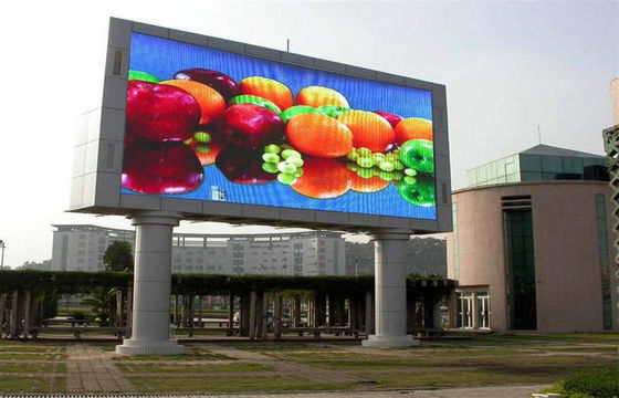 Vida de funcionamento impermeável exterior da exposição de diodo emissor de luz IP65,100000hours da cor completa dos campos SMD P10