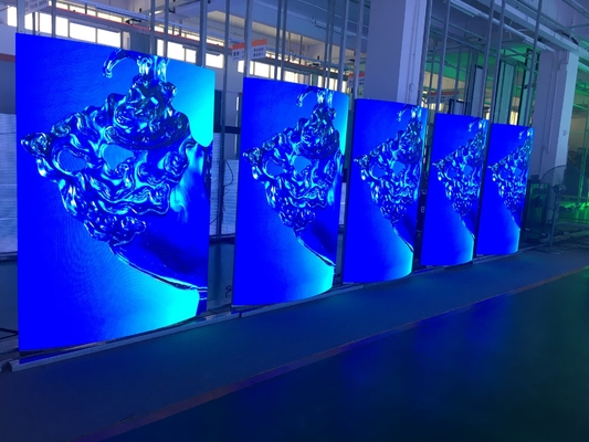 Soluções para interiores Full Color LED Display Screen P4 Wall Mount LED Video Wall Panel