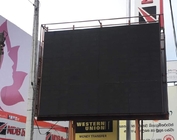 Tela de exposição conduzida impermeável fixa exterior video da cor completa da parede do estádio de futebol P6 SMD HD das placas de propaganda