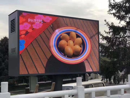 A tela fixa impermeável exterior Smd de P8 960x960mm conduziu o quadro de avisos da exposição fora da propaganda da casa