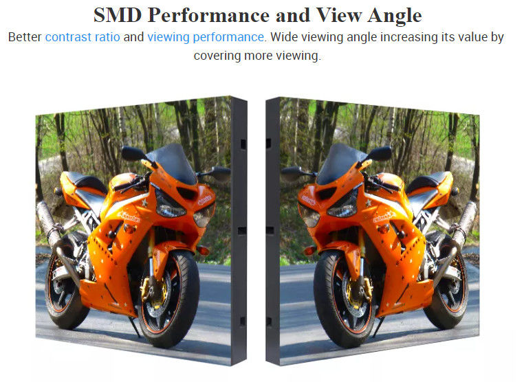 Diodo impermeável 5500Cd/M2 1920Hz Rafresh de Nationstar do painel do diodo emissor de luz de IP65 P5 SMD