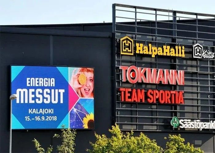 Tela de exposição conduzida sem emenda impermeável da propaganda exterior da tela P5.95 do diodo emissor de luz IP65