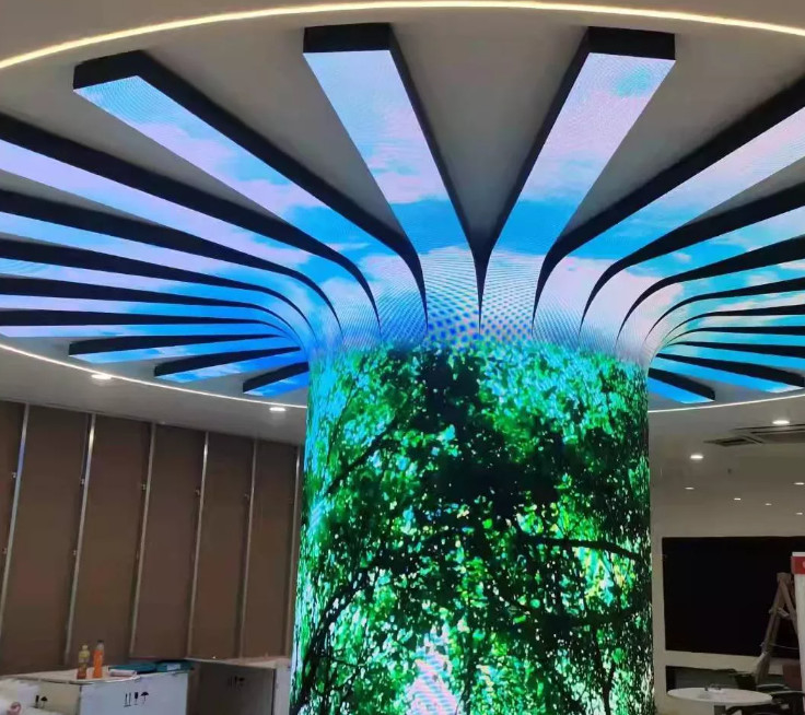 Soft HD P4 Indoor LED Module IP43 3840Hz Resolução 1200Cd/M2 Brilho em cores inteiras