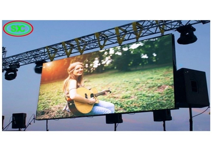 P6 Exterior Full Color LED Display Screen Economia de energia Publicidade Billboard